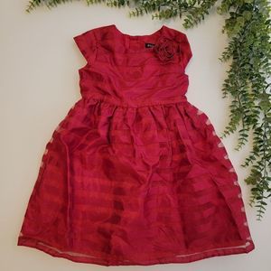 Girl's Red Formal Dress